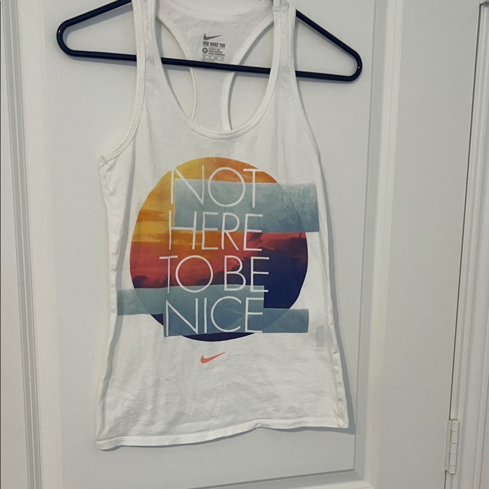Nike tee shirt.